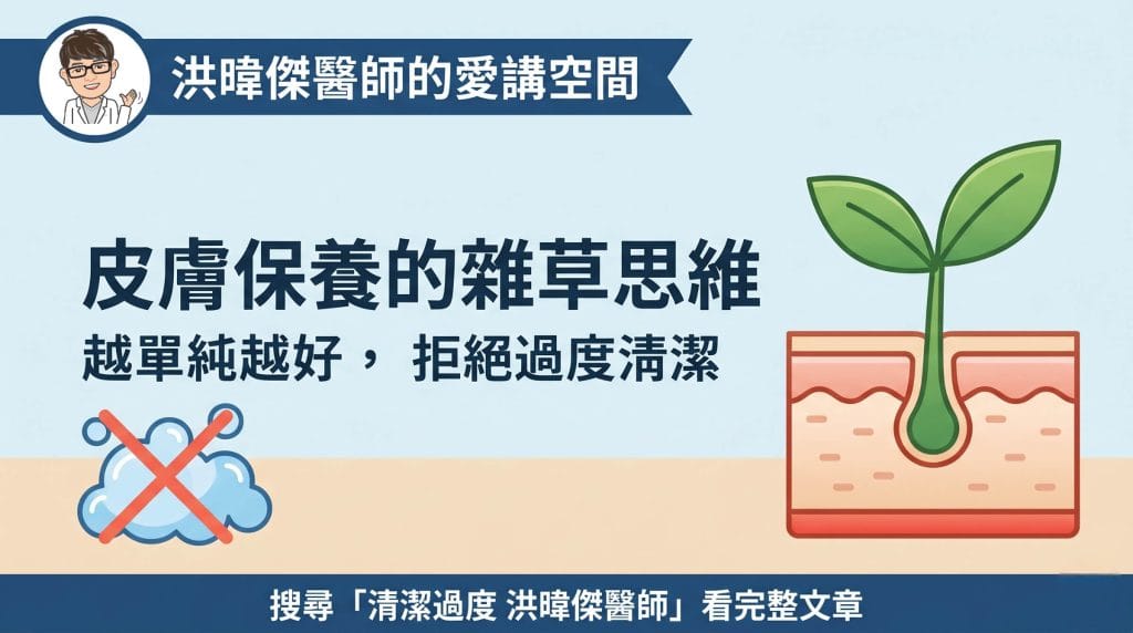洗髮精泡泡越多不代表洗得越乾淨，洪暐傑醫師破解頭皮清潔迷思，與脂漏性皮膚炎的認識